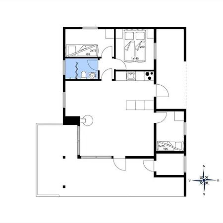 Holiday home Bl1312-pandrup-hunetorp-klitvej-239 *